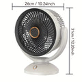 USB Plug-In Desktop Fan • Portable Air Circulation Fan • for Home Use